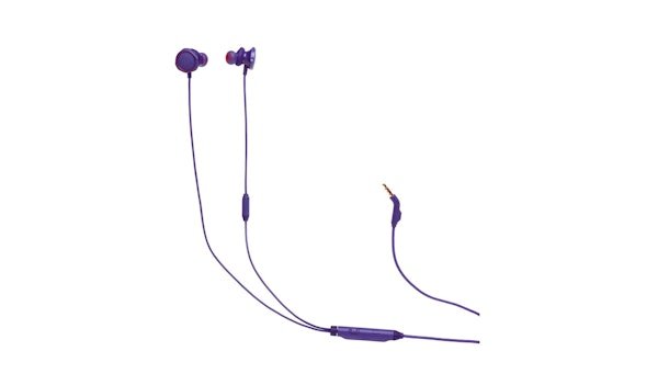 JBL Quantum 50 Wired In-Ear Gaming Headset - Purple (JBLQUANTUM50PURAS)